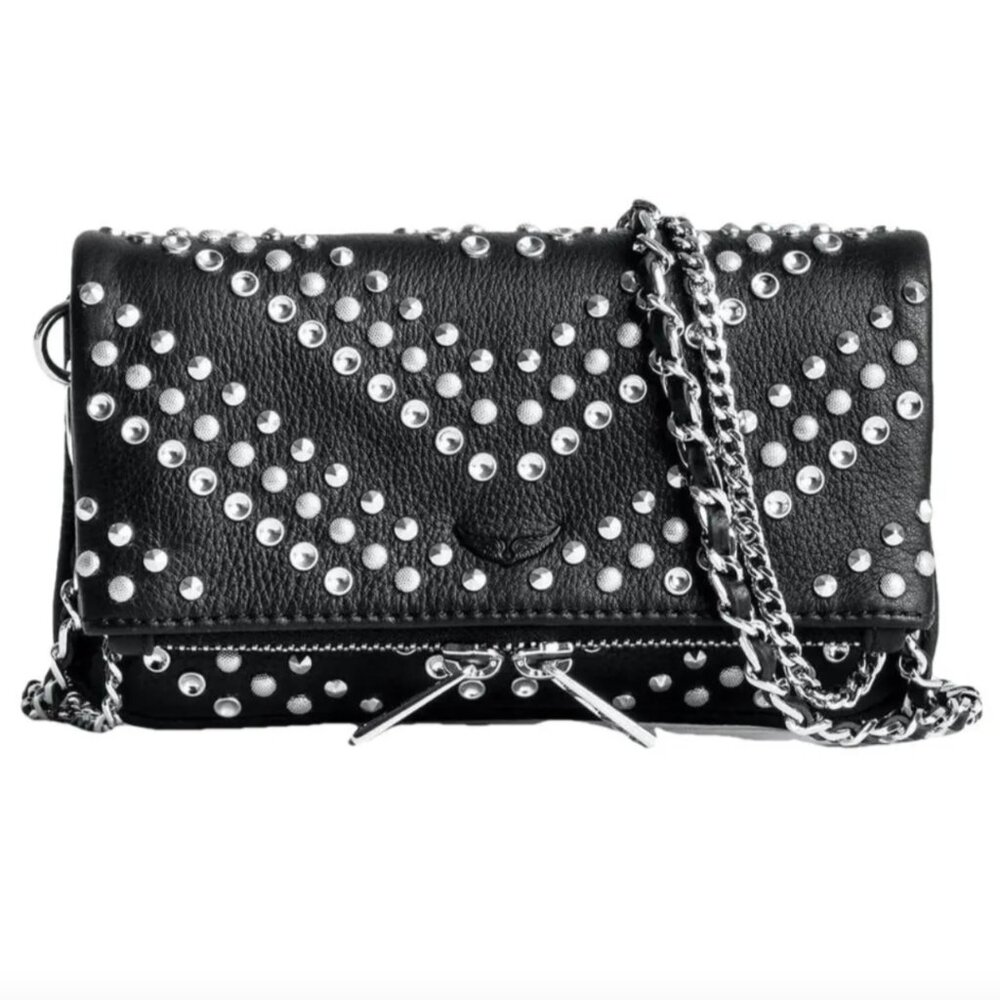 Zadig & Voltaire Rock Arrow Nano Studded Shoulder Bag